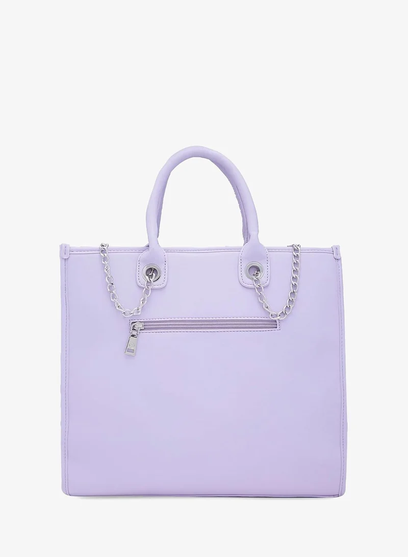 كابريس حقيبة رابي متوسطة الحجم باللون البنفسجي