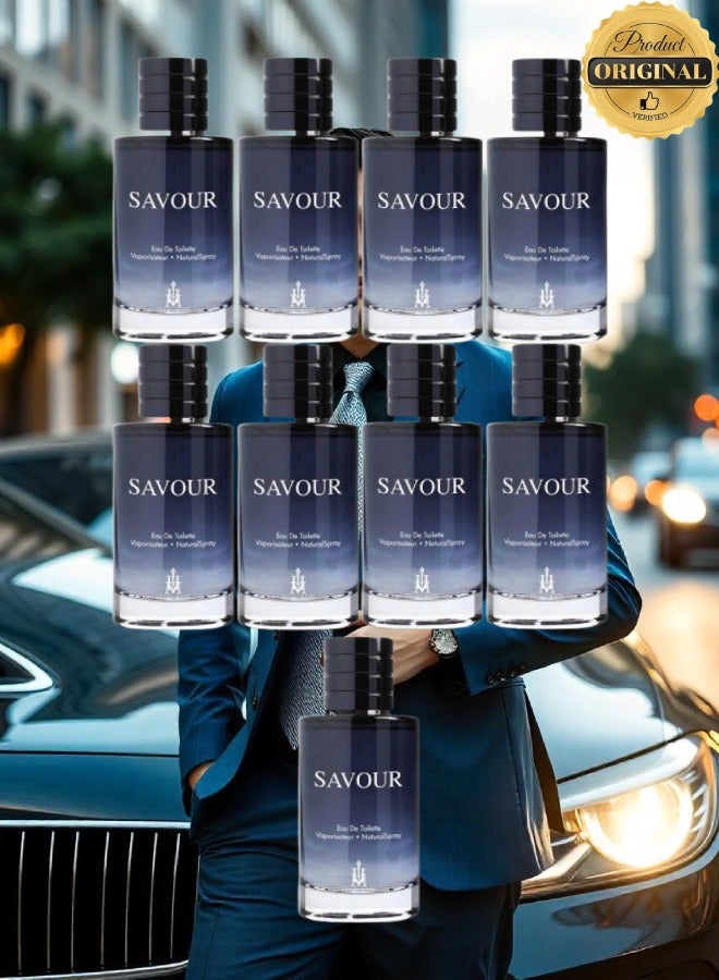 Collection 9 Pieces Savour Perfume EDT 85ML - Image 1