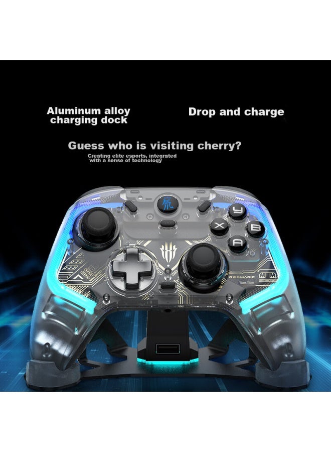 Nubia Red Devil Nubia Red Magic Blade Wireless Game Controller For Android, Apple, Pc, Bluetooth, Tv, Steam, Dual-shot, Black Myth： Wukong, And Other Games - Image 1