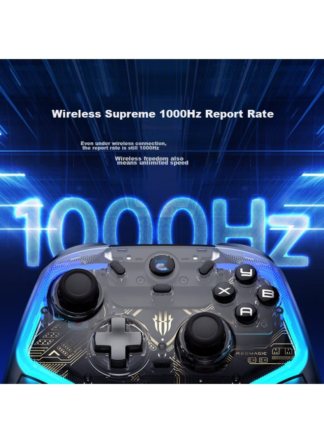 Nubia Red Devil Nubia Red Magic Blade Wireless Game Controller For Android, Apple, Pc, Bluetooth, Tv, Steam, Dual-shot, Black Myth： Wukong, And Other Games - Image 2