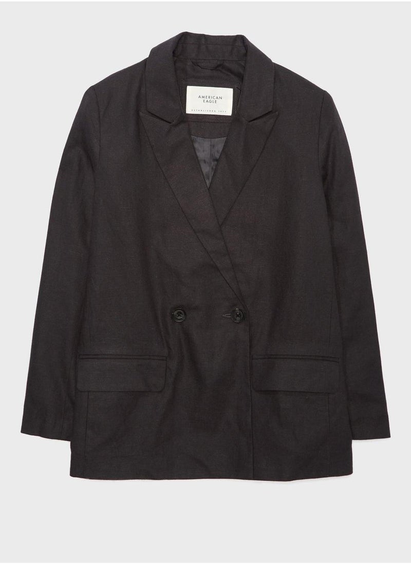 American Eagle - Oversized Double Breasted Blazer - Image 1