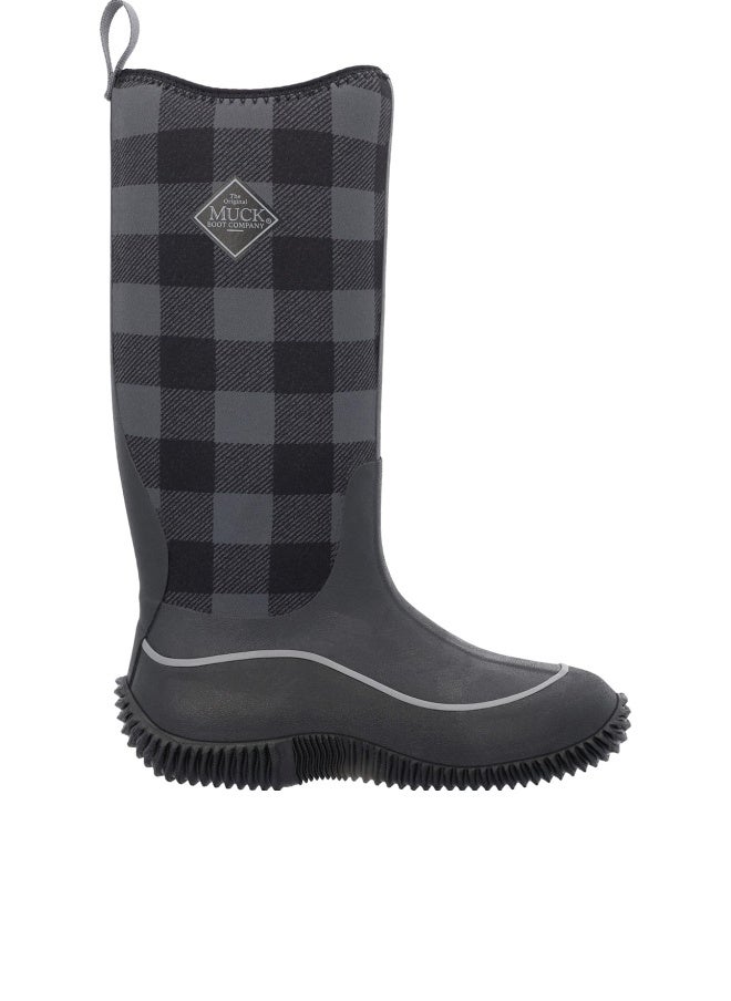 Muck Boot Womens Haw1pld Outdoor Boots BlackGrey Plaid 7