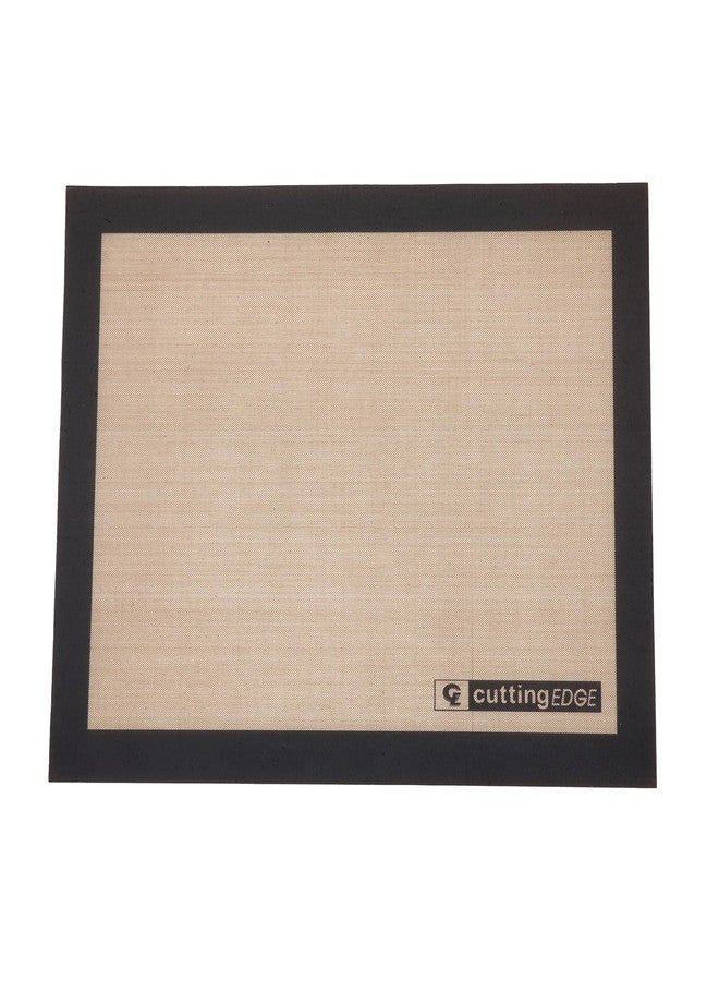 Cutting Edge Essentials Silicone Baking Mat - Heat-Resistant Non-Stick for Cookies, Brownies, Pizza, and More; Microwave, Dishwasher, and Freezer Safe; 0.77mm Thick (Medium, Beige) - Image 1