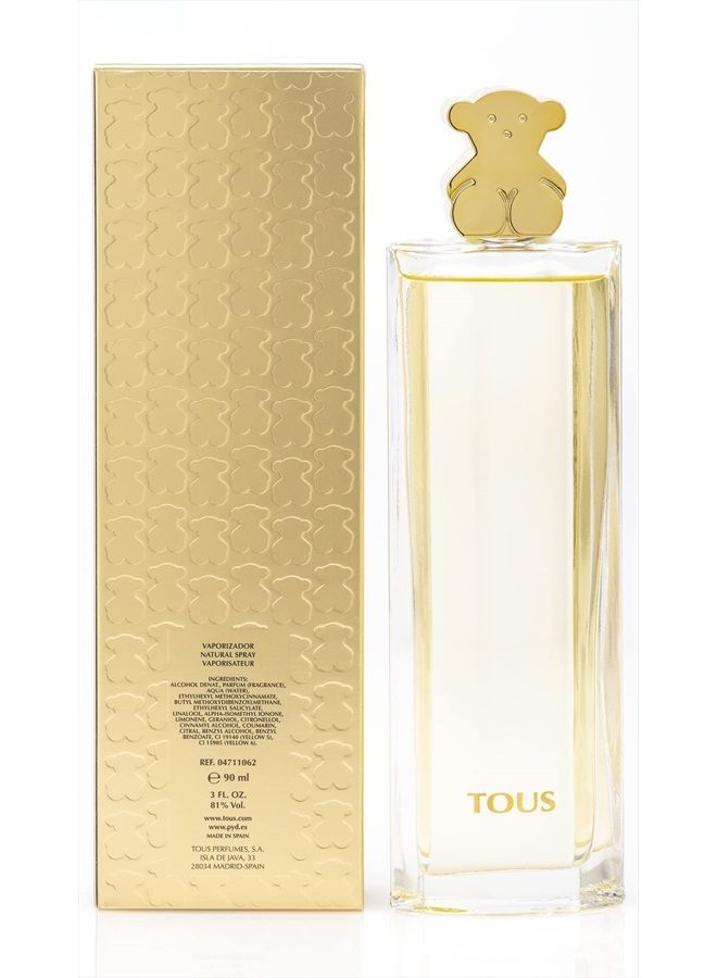 Tous Gold By TOUS For Women, Eau De Parfum Spray, 3 Fl Oz - Image 5