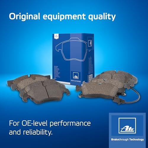 ATE SemiMetallic Front Disc Brake Pad Set 607228 for Jaguar Land Rover Volvo - Image 3