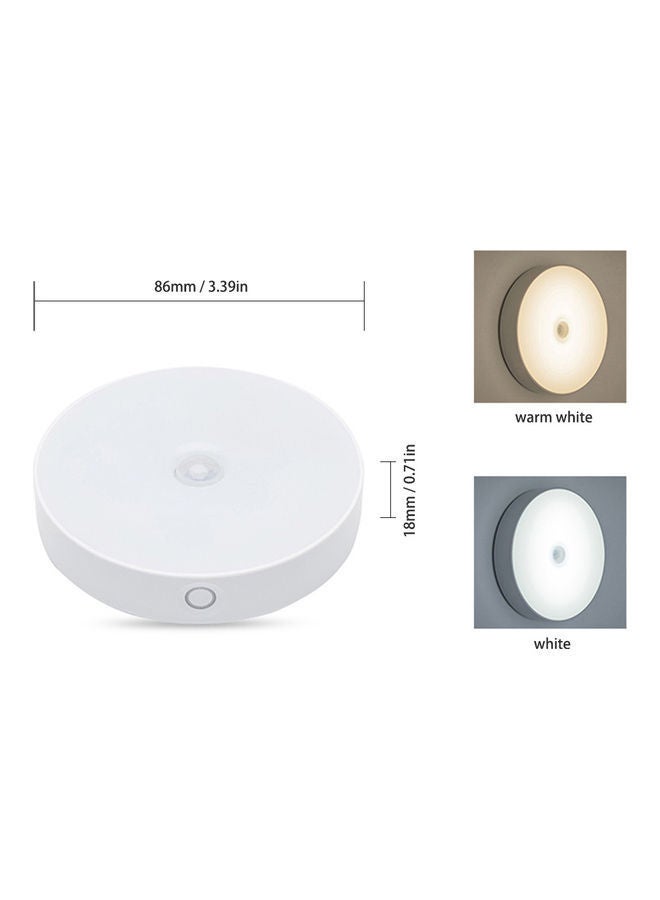 NIBEMINENT XS-901 USB rechargeable human body induction lamp built-in lithium battery warm white Warm 11*2.3*9cm  - Image 3