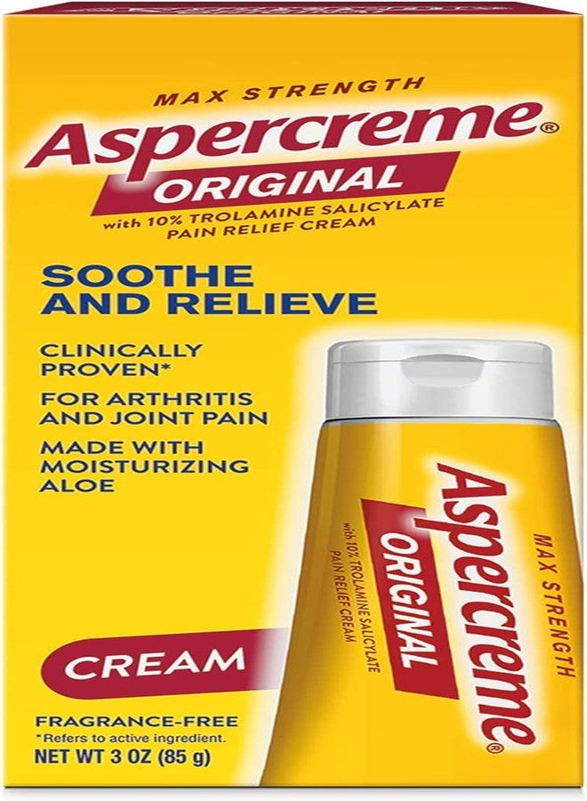 Aspercreme Odor Free Topical Analgesic Cream 3 oz. by Aspercreme - Image 1