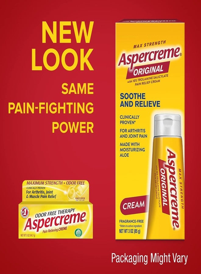 Aspercreme Odor Free Topical Analgesic Cream 3 oz. by Aspercreme - Image 4