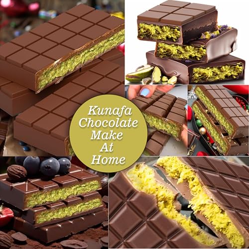 MoldBerry Silicone Chocolate Mould | Deep Chocolate Bar Mold for Dubai Chocolate Bar Pistachio | Kunafa Chocolate Mold Pack 1 - Image 3