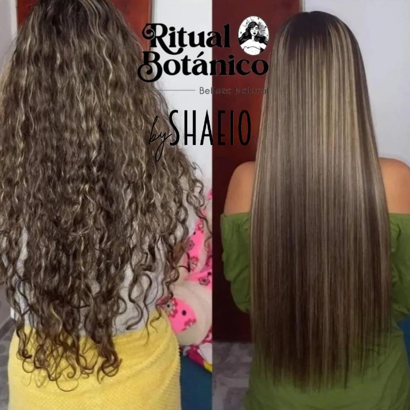 SHAEIO Keratin Hair Mask - 1 LITRO. RITUAL BOTANICO Keratina Organica Colombiana for Hair with 12 Natural Oils and Amino Acids - Image 5