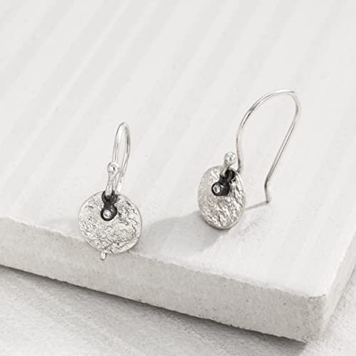 Silpada 'Mini Crystal Disc' Drop Earrings with Crystals in Sterling Silver - Image 5