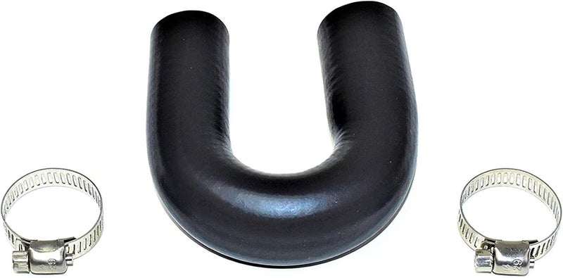 A-Team Performance LS Heater Core Bypass Hose - Black Silicone, 5/8in & 3/4in Hose Clamps - Water Pump Crossover & Heater Delete - Compatible with Chevrolet, GM & Pontiac LS/LSX Engines - Image 4