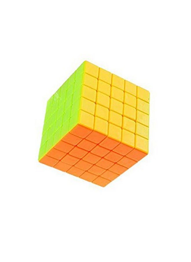 Vibgyor Vibes Vibgyor Vibes™ Completely Stickerless 5X5X5 Wind Speed Cube Puzzle (Train Your Brain)  - Image 1
