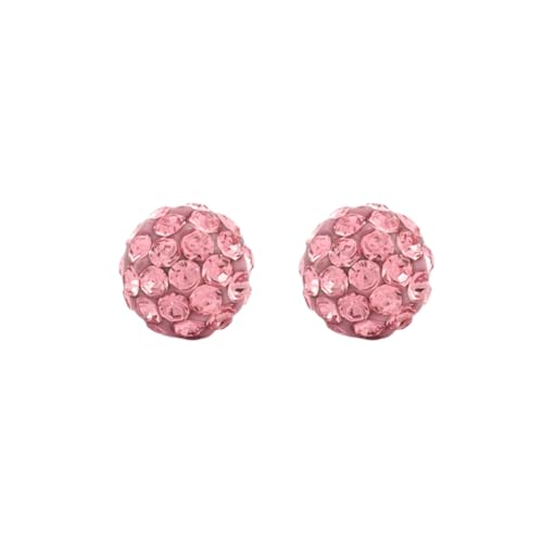 STUDEX Tiny Tips Stud Earrings Hypoallergenic for Little Ears 4.5mm Light Rose Fireball-TT-340W - Image 2
