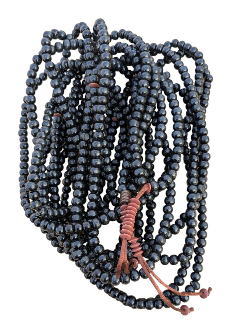 سبحة من الخشب الطبيعي 1000 حبة – لمسة روحانية. (ألف حبة) مناسبة للذكر والتسبيح المطول. - Image 1