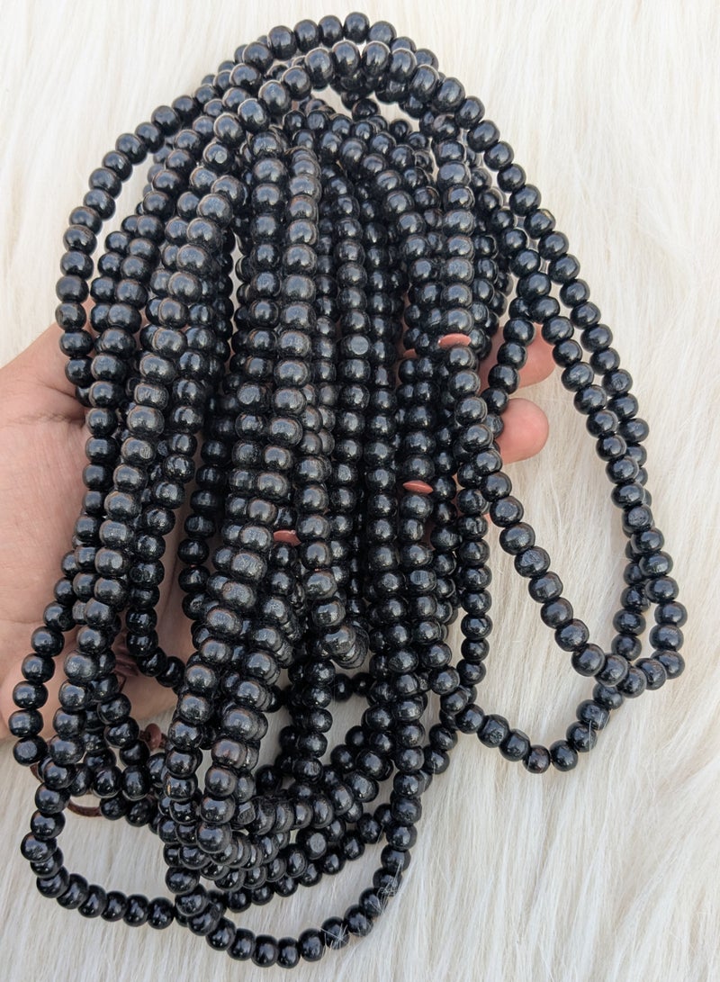 سبحة من الخشب الطبيعي 1000 حبة – لمسة روحانية. (ألف حبة) مناسبة للذكر والتسبيح المطول. - Image 2