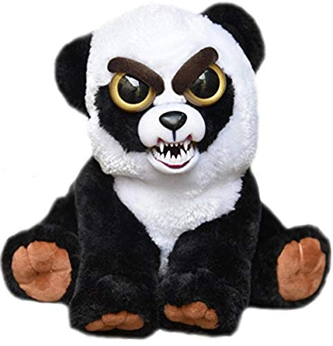 Feisty Pets Black Belt Bobby Plush Stuffed Panda That Turns Feisty with a Squeeze - Image 5