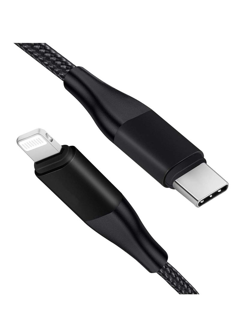 Yesido CA64 Data Cable Type-C To Lightning / iPhone Devices - Black - Image 1