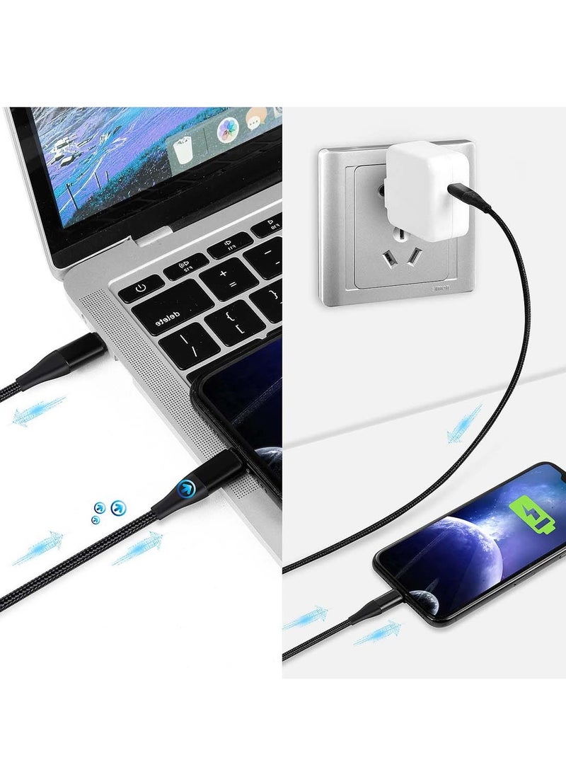 Yesido CA64 Data Cable Type-C To Lightning / iPhone Devices - Black - Image 3