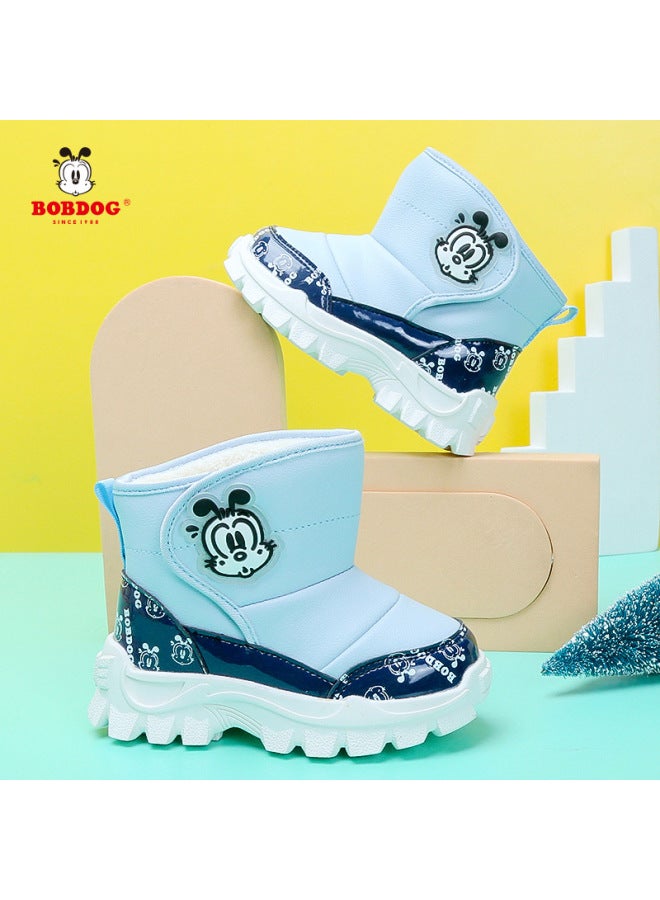 Winter: Warm Inner Lining, New Long Babudou/plush 14-19.2 Winter Snow Boots: - Shoe Season