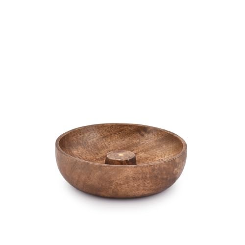 EDHAS Incense Burner Stick Holder Bowl, Ash Catcher Bowl for Home Décor, Meditation, Yoga (5" x 5" x 1.5") - Image 2