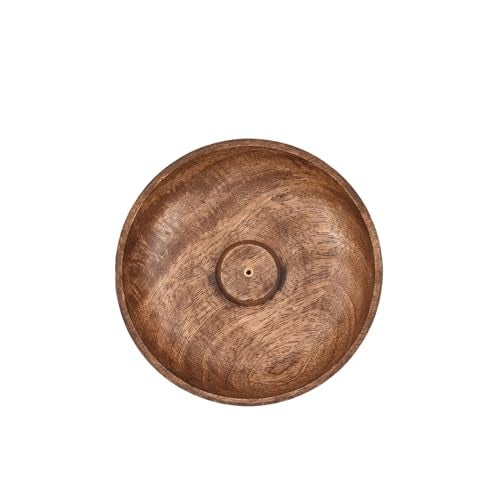 EDHAS Incense Burner Stick Holder Bowl, Ash Catcher Bowl for Home Décor, Meditation, Yoga (5" x 5" x 1.5") - Image 4
