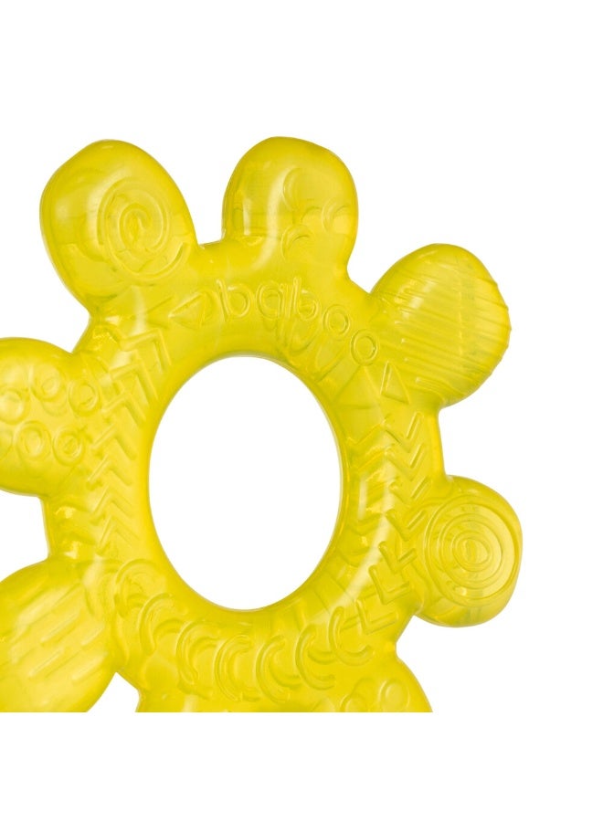 Baboo عجلة عضاضة مملوءة بالماء للتبريد - صفراء - 4 شهور وما فوق - Image 2