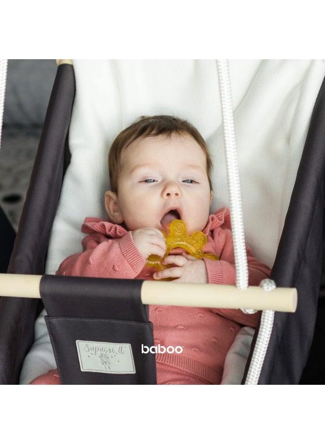 Baboo عجلة عضاضة مملوءة بالماء للتبريد - صفراء - 4 شهور وما فوق - Image 3