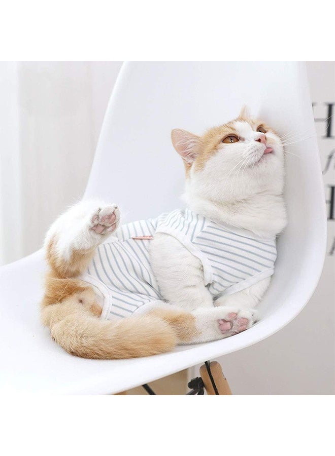 Cat Recovery Suit,Pet Professional Recovery Suit for Abdominal Wounds or Skin Diseases - Image 2