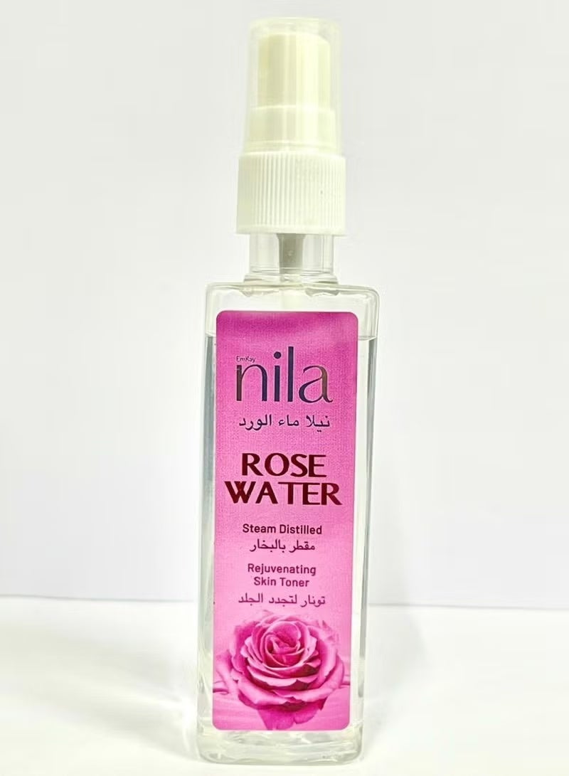 NILA Rose water  Steam Distilled Rejuvenating Skin Toner 100 ml