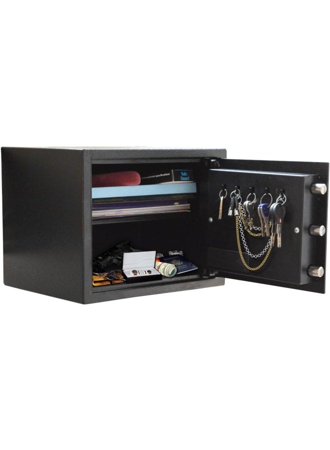 Safety Tech Digital Home Safe + Lock with 2 Keys, Dimensions 38 * 30 * 30 cm - Image 2