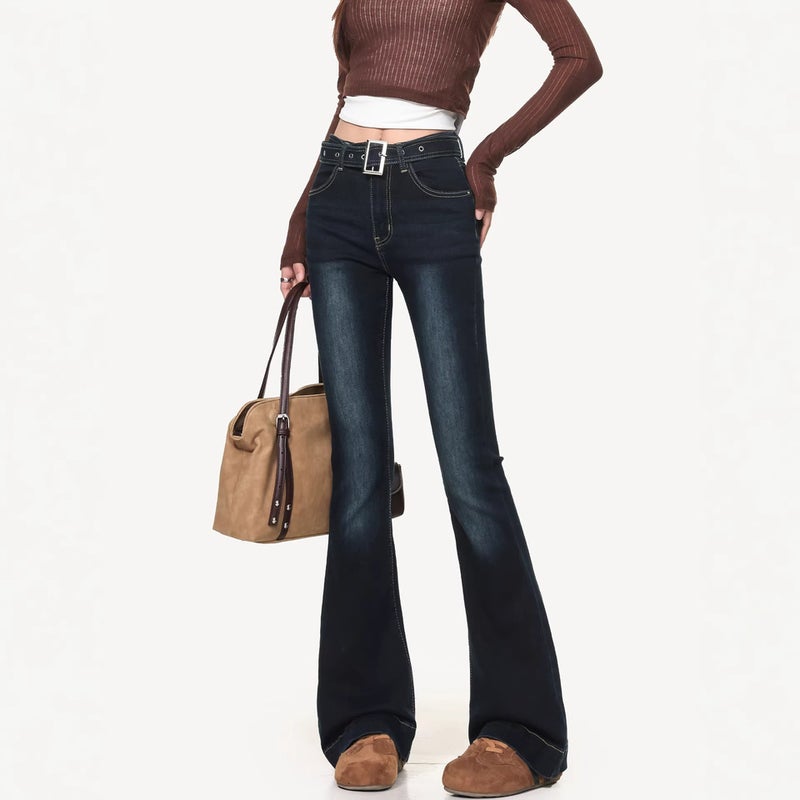 Unisex Classic Denim Jeans Loose Fit Daily Outdoor Wear - Image 3