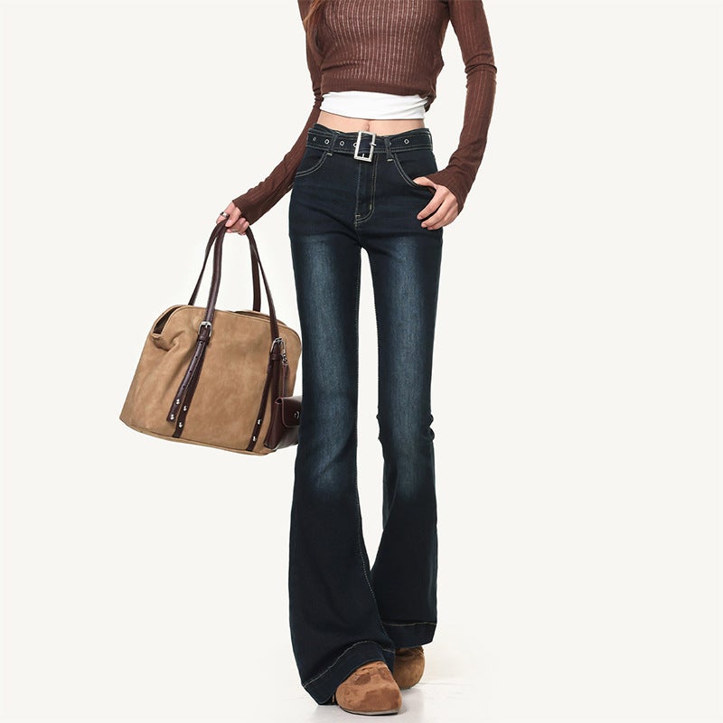 Unisex Classic Denim Jeans Loose Fit Daily Outdoor Wear - Image 1