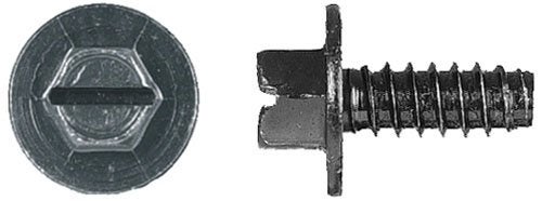 Clips AND FASTENERS 50 License Plate Screws 14 14 X 58 Compatible with Ford N800369S2 - Image 1