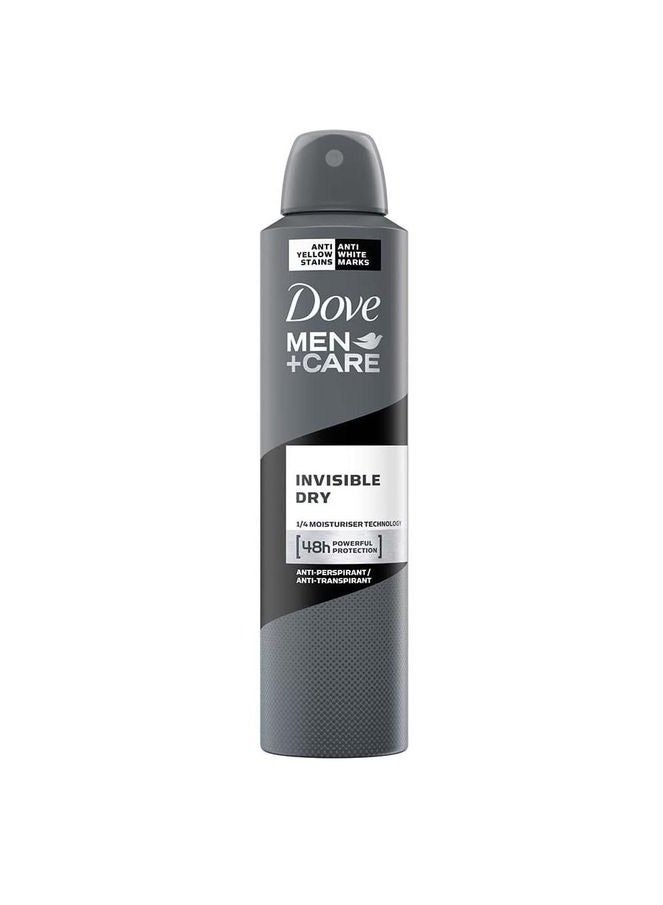 Dove Men+Care Invisible Dry Anti-Perspirant Deodorant Spray – 250ml - Image 1