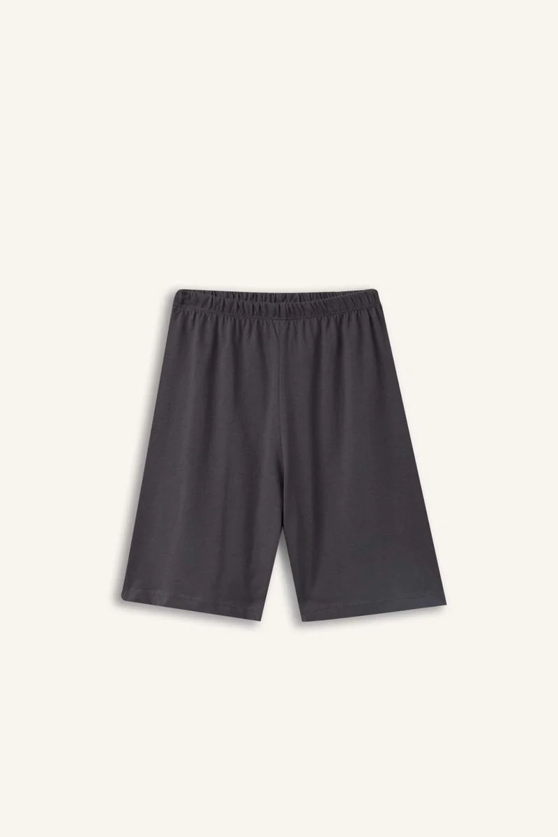 Defacto  100% Cotton Top Shorts 2 Piece Pyjama Set for Men | Best Price UAE