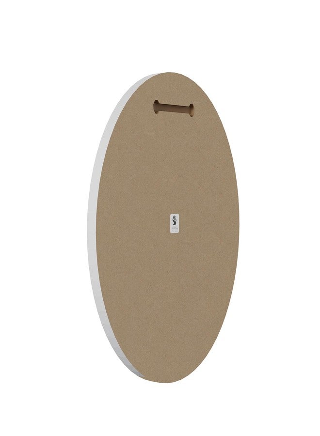 Stupell Industries Fresh & Clean Bathroom Sign Vintage Soap and Water Circular Wall Plaque, 12" Diameter, Black - Image 3