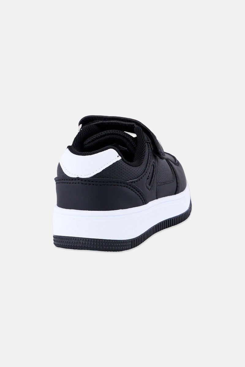 RBX Toddlers Boy Velcro Closure Outdoor Shoes, Black - Image 4