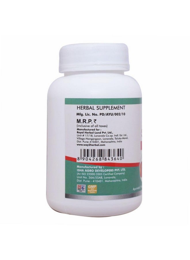 Way2Herbal Ston Vedic Tablets (60 Count Pack of 1) - Image 5