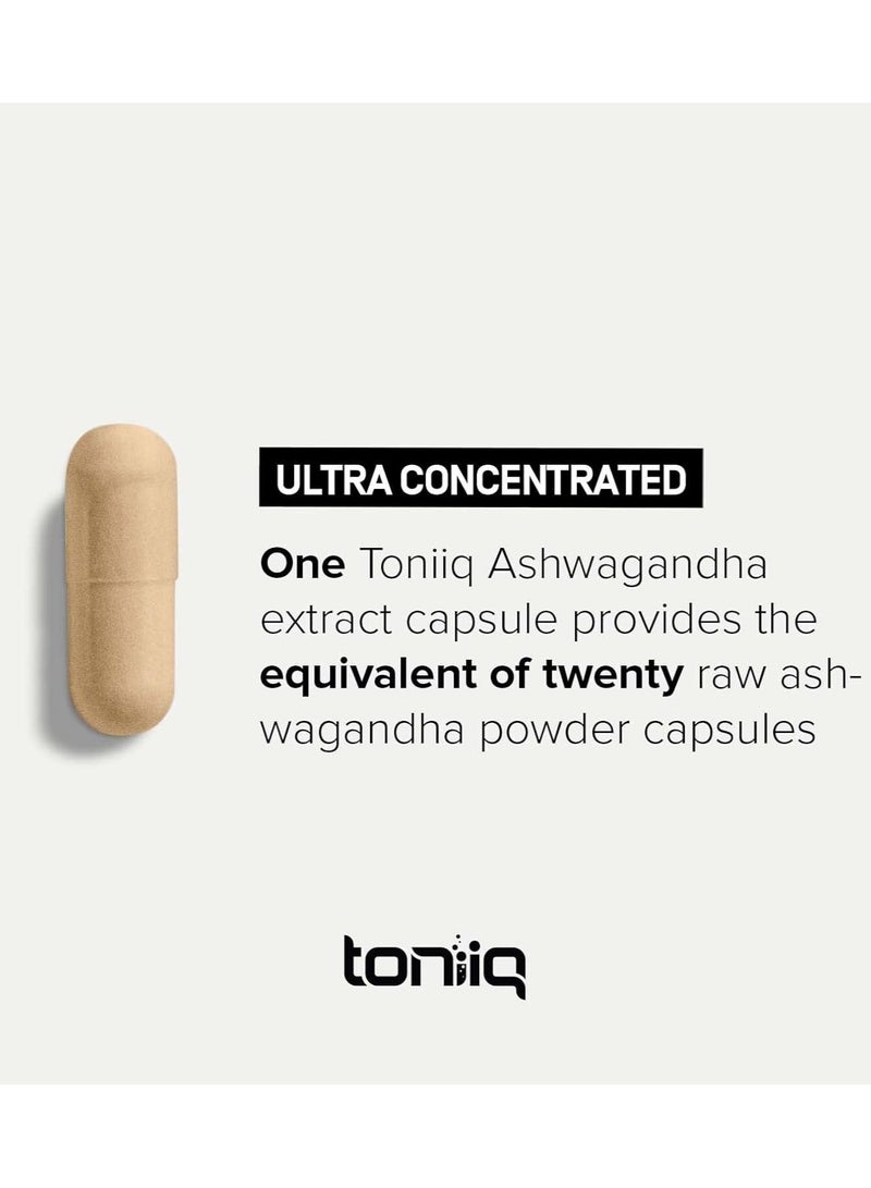 Toniiq Ashwagandha - Ultra High Potency 90 Capsules  - Image 3