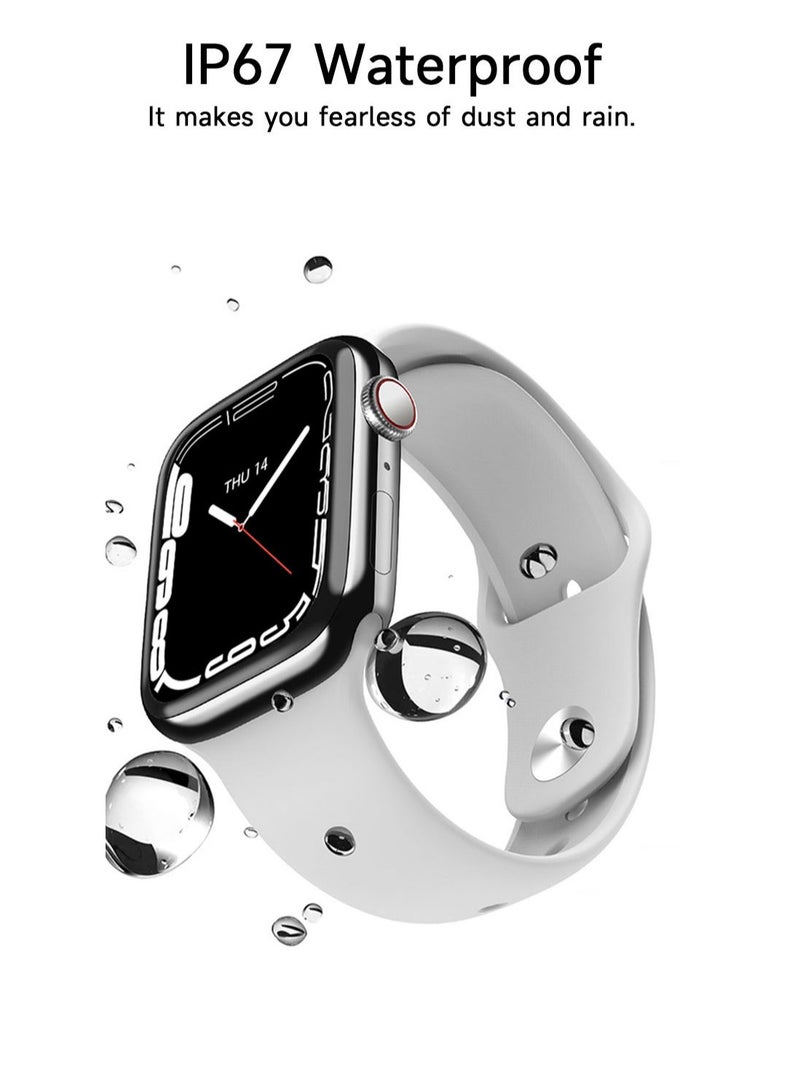 AROAQ X9 MAX PLUS 2.1-inch HD Screen IP67 Waterproof Blood Oxygen Monitoring Smartwatch Sports Fitness Bracelet NFC Bluetooth Call Smart Watch - Image 4