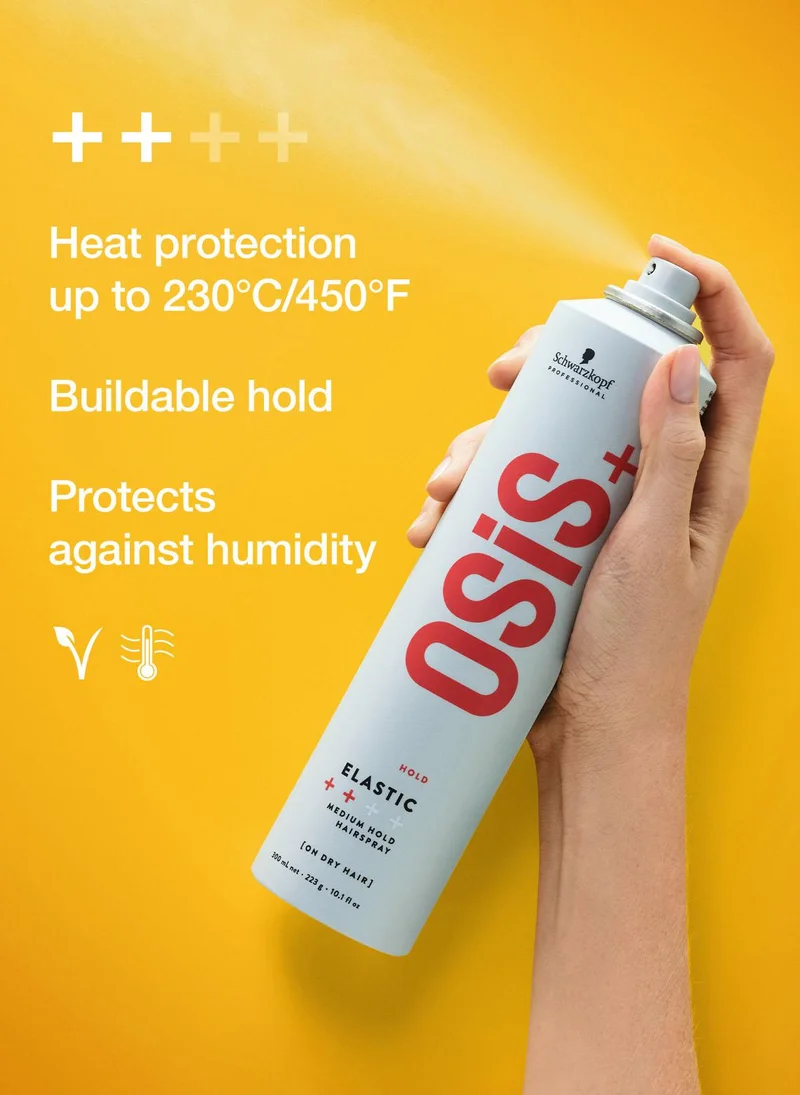 Schwarzkopf Professional  Osis Elastic Spray - Medium Hold - 300ml  | Best Price UAE