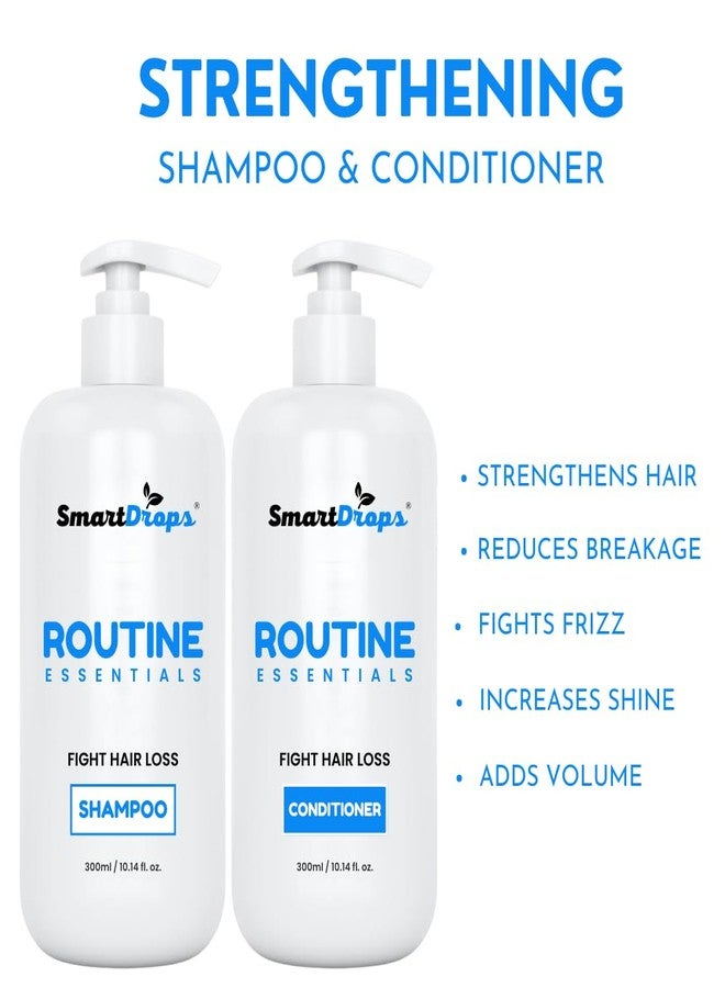 Smartdrops Shampoo and Conditioner Combo Set for Hair Fall Control | For Damaged Hair | Straighter, Shinier Hair, with Argan Oil & Vitamins 600 ML - Image 3