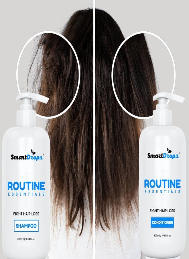 Smartdrops Shampoo and Conditioner Combo Set for Hair Fall Control | For Damaged Hair | Straighter, Shinier Hair, with Argan Oil & Vitamins 600 ML - Image 5