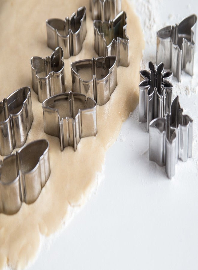Fox Run Mini Flower and Butterfly 11 Piece Cookie Cutter Set - Image 4
