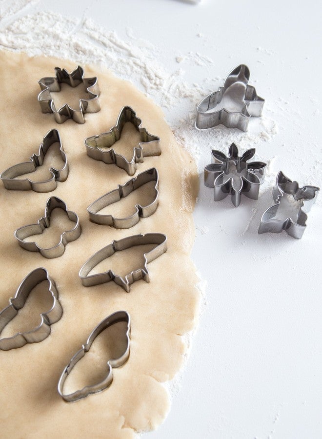 Fox Run Mini Flower and Butterfly 11 Piece Cookie Cutter Set - Image 5