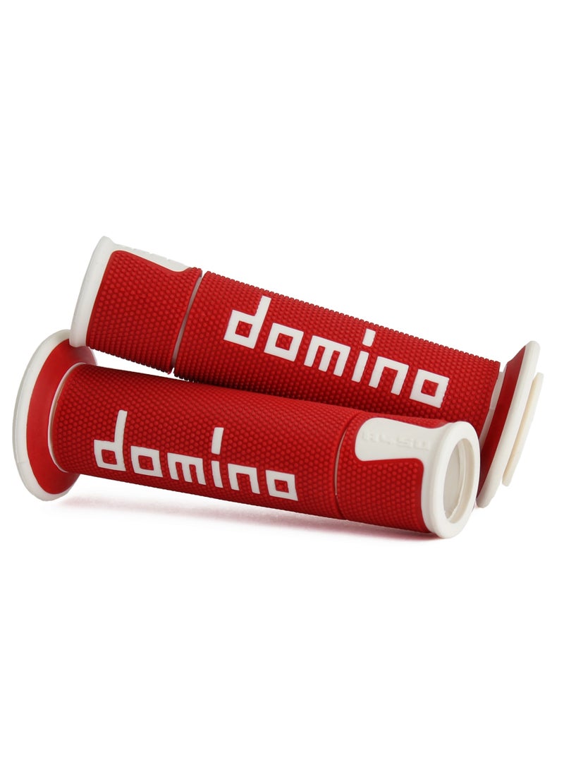 Domino Racing A450 On-Road Racing Grips –  Red/White