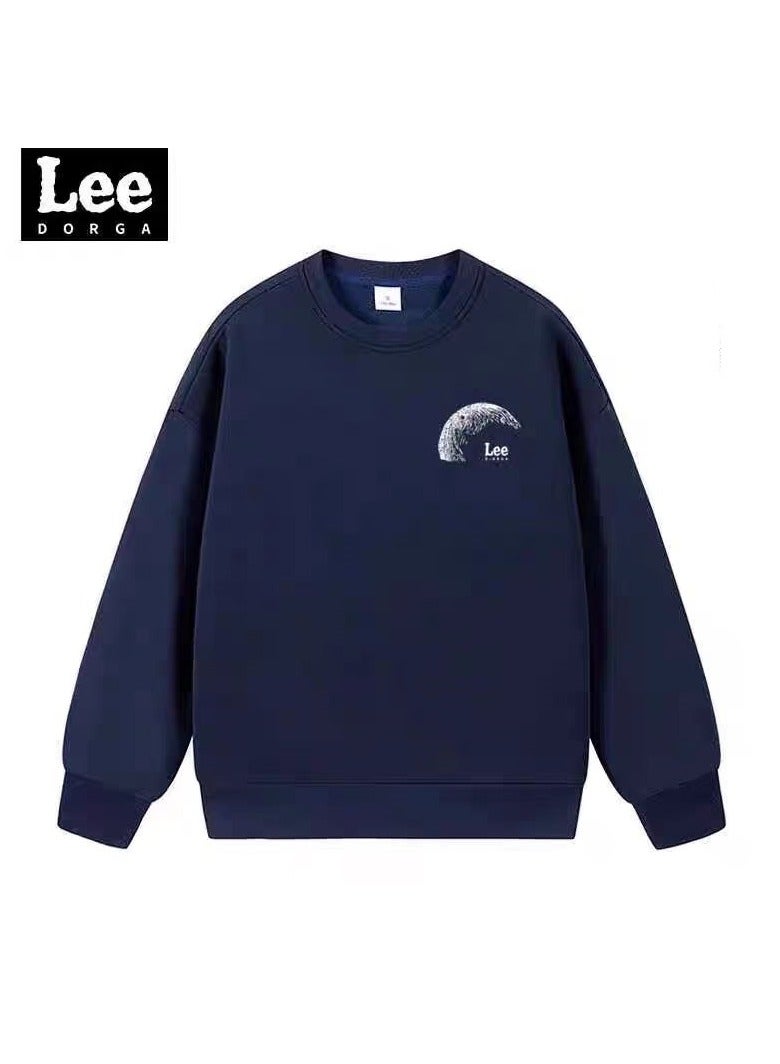 LEE Lee Brand Hoodie Loose Casual Round Neck Long Sleeved Hoodie  - Image 1