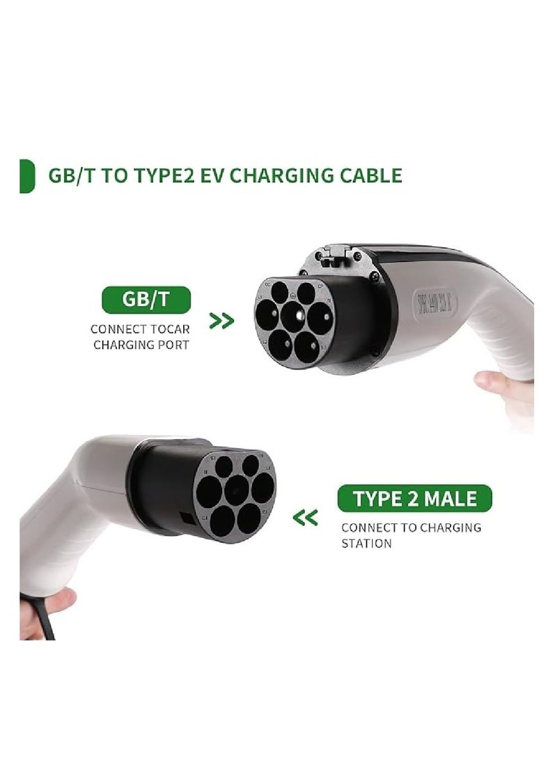 فولتا كابل شحن فولتا اي في من النوع 2 الى النوع 2 32 امبير 22 كيلو واط 5 متر - Image 2