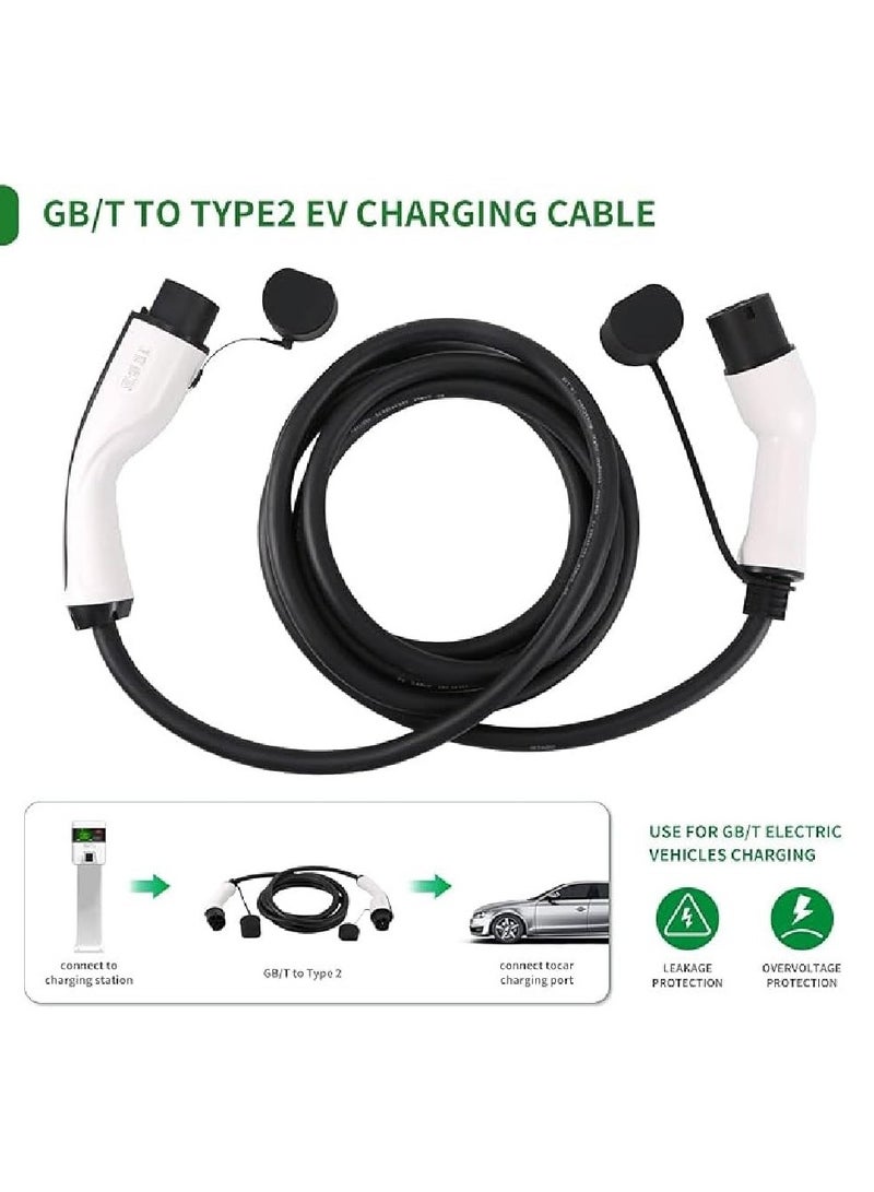 فولتا كابل شحن فولتا اي في من النوع 2 الى النوع 2 32 امبير 22 كيلو واط 5 متر - Image 4